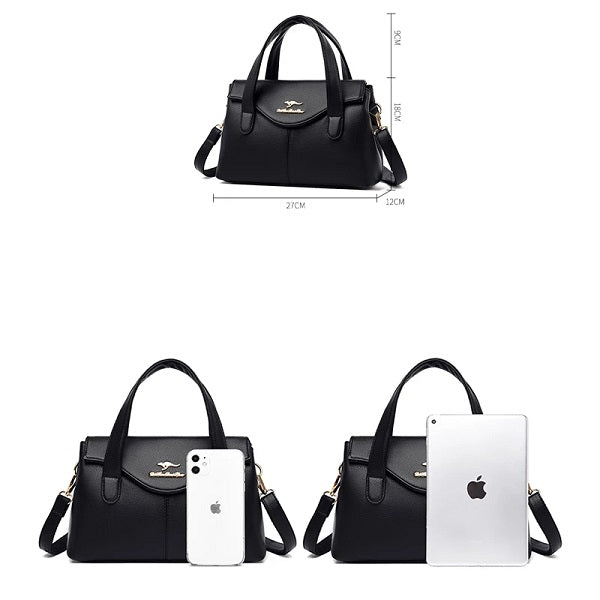 High Quality Leather Causal Handbags Mssza