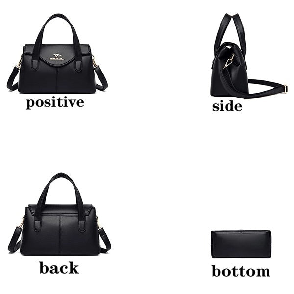 High Quality Leather Causal Handbags Mssza