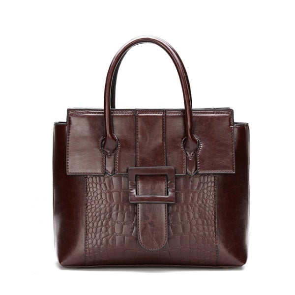 High Quality PU Leather Casual Crossbody Bag Mssza