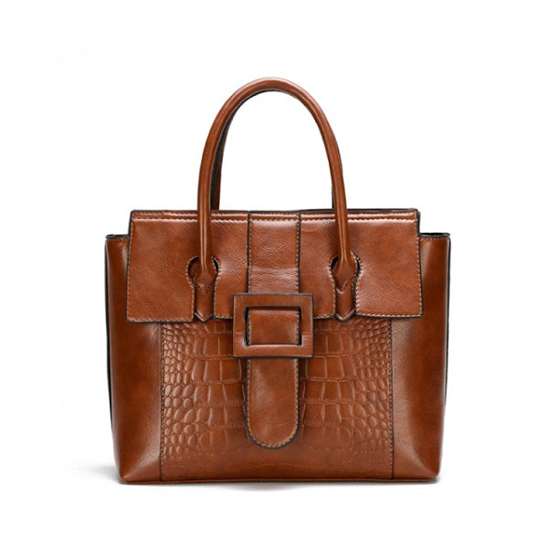 High Quality PU Leather Casual Crossbody Bag Mssza