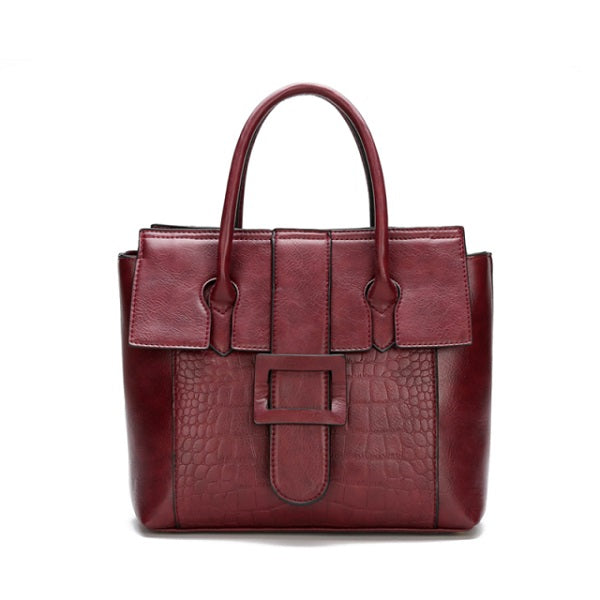 High Quality PU Leather Casual Crossbody Bag Mssza