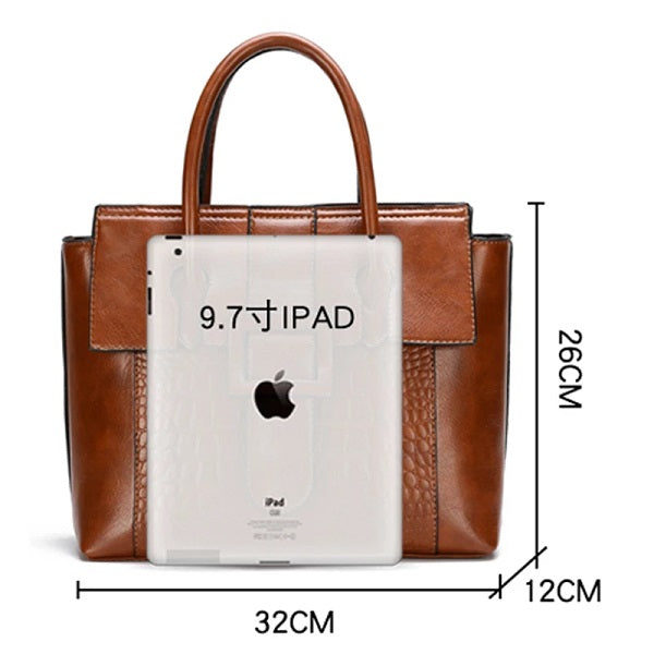 High Quality PU Leather Casual Crossbody Bag Mssza