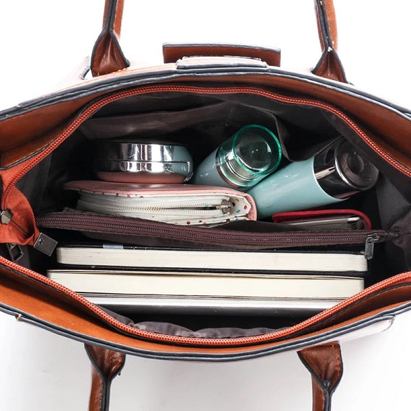 High Quality PU Leather Casual Crossbody Bag Mssza