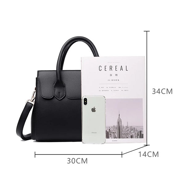 High Quality PU Leather Designer Shoulder Handbag Mssza