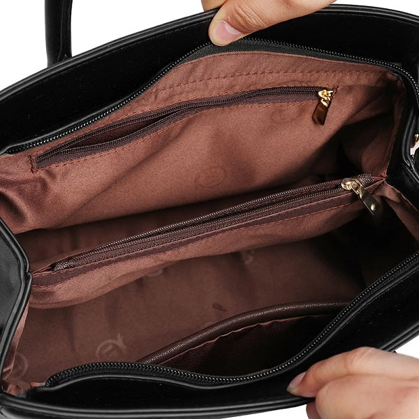 High Quality PU Leather Designer Shoulder Handbag Mssza