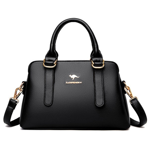 High Quality PU Leather Large Capacity Handbags Mssza
