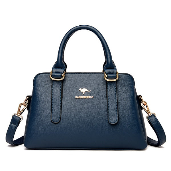 High Quality PU Leather Large Capacity Handbags Mssza