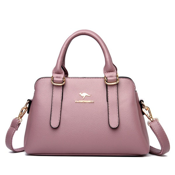 High Quality PU Leather Large Capacity Handbags Mssza
