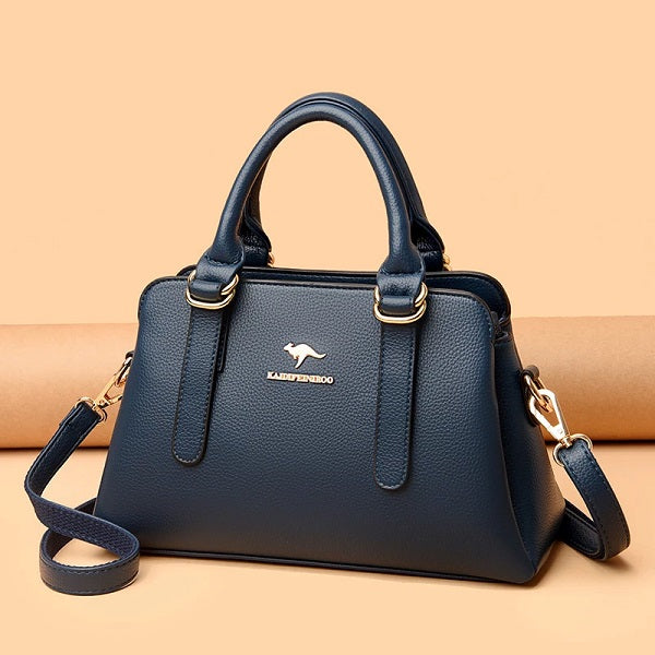 High Quality PU Leather Large Capacity Handbags Mssza