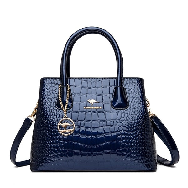 High Quality Pu Leather Capacity Shoulder Bag Mssza