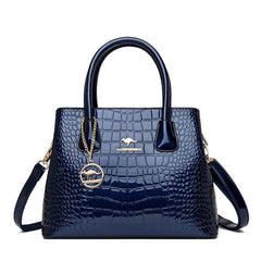 High Quality Pu Leather Large Capacity Casual Handbag Mssza