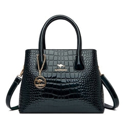 High Quality Pu Leather Large Capacity Casual Handbag Mssza