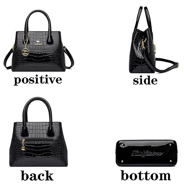 High Quality Pu Leather Capacity Shoulder Bag Mssza