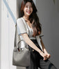 Soft Leather Interior Slot Pocket Luxury Large Capacity Bucket Handbag Mssza