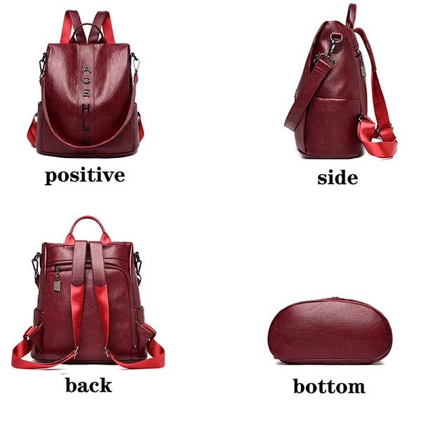 High-Quality Solid Color Large-Capacity Bags Mssza