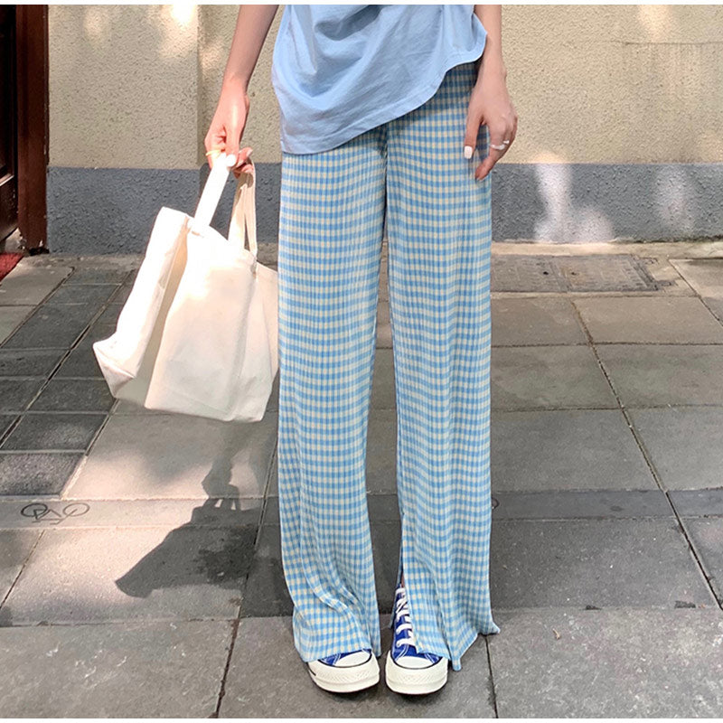High Waist Draping Thin Loose Casual Mopping Pants Mssza