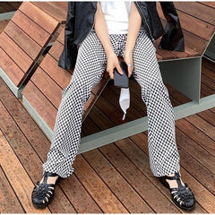 High Waist Loose Wide-leg Pants Mssza