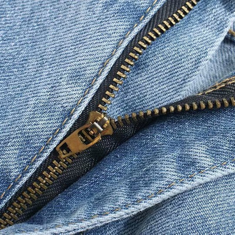 High Waist Pockets Loose Jeans Mssza