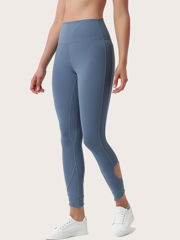 High Waist Solid Yoga Legging Mssza