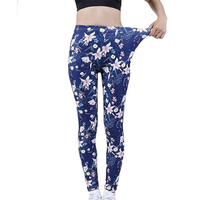 High Waist Sports Training Pants Yoga Workout Jogging Tights Elastic Mssza