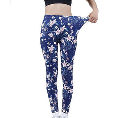 High Waist Sports Training Pants Yoga Workout Jogging Tights Elastic Mssza