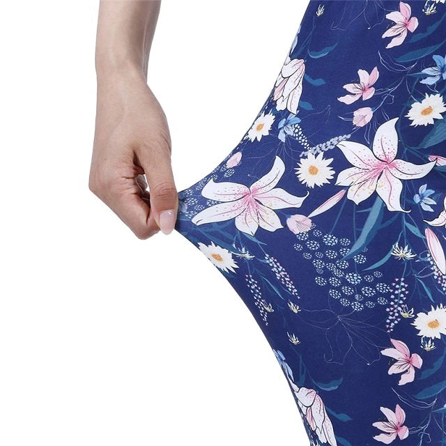 High Waist Sports Training Pants Yoga Workout Jogging Tights Elastic Mssza
