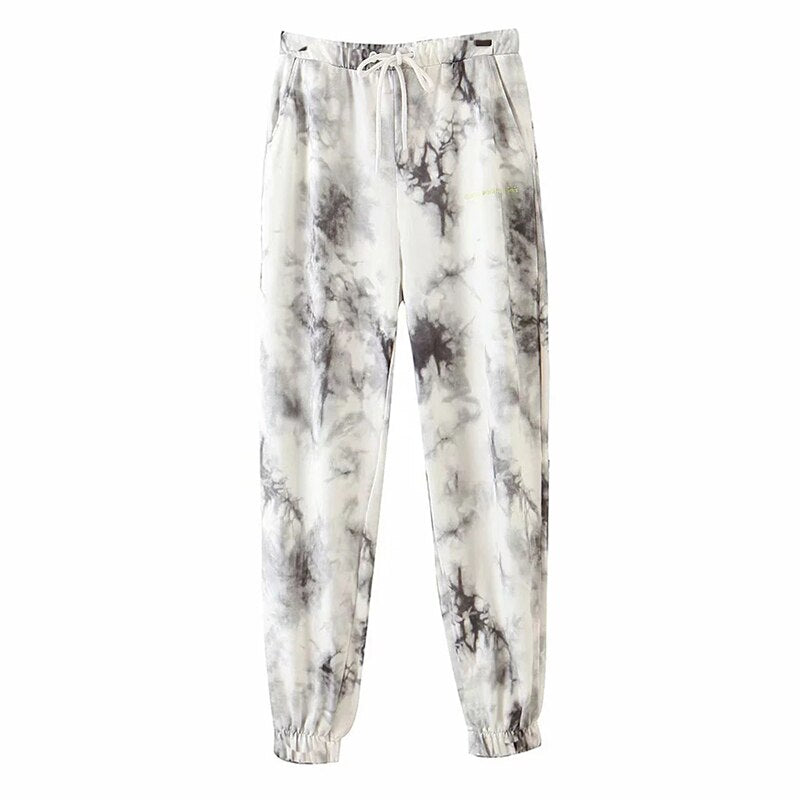 High Waist Streetwear Long Trousers Mssza