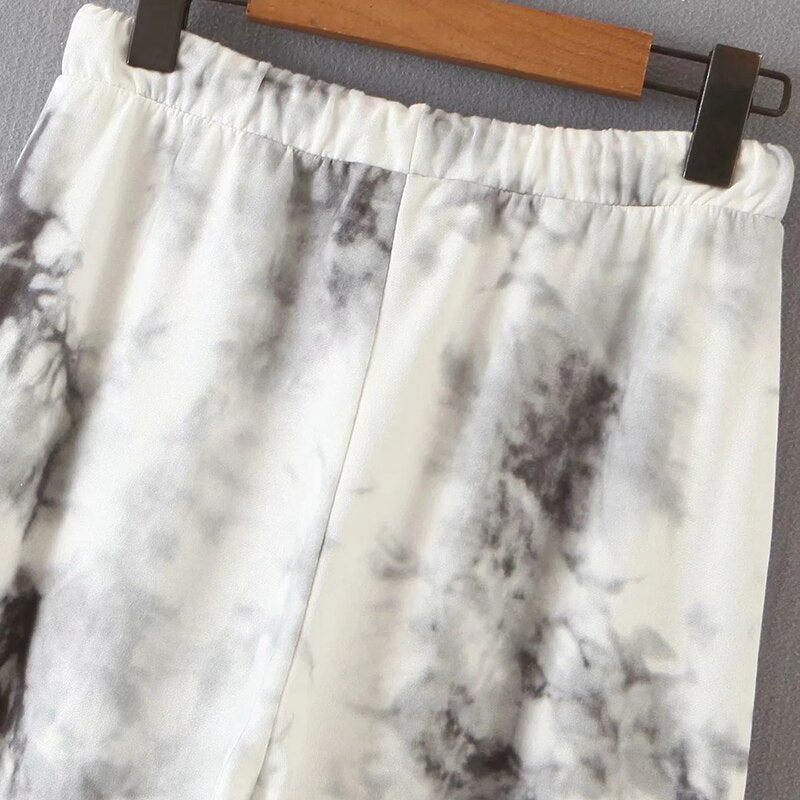 High Waist Streetwear Long Trousers Mssza