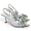Hollow Design Shoes Matching Bag in Comfortable Sandals for Party Mssza