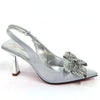 Hollow Design Shoes Matching Bag in Comfortable Sandals for Party Mssza