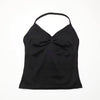 Elegant Impact Longline Strappy Open Back Bra Running Halter Top Sports Mssza