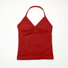 Elegant Impact Longline Strappy Open Back Bra Running Halter Top Sports Mssza