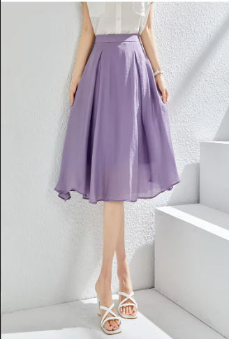 L-Line High Waist Chic Solid Thin Elegant Office Mini Skirts Mssza
