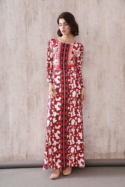 Printed High Street Casual Long Dresses Mssaz Desses