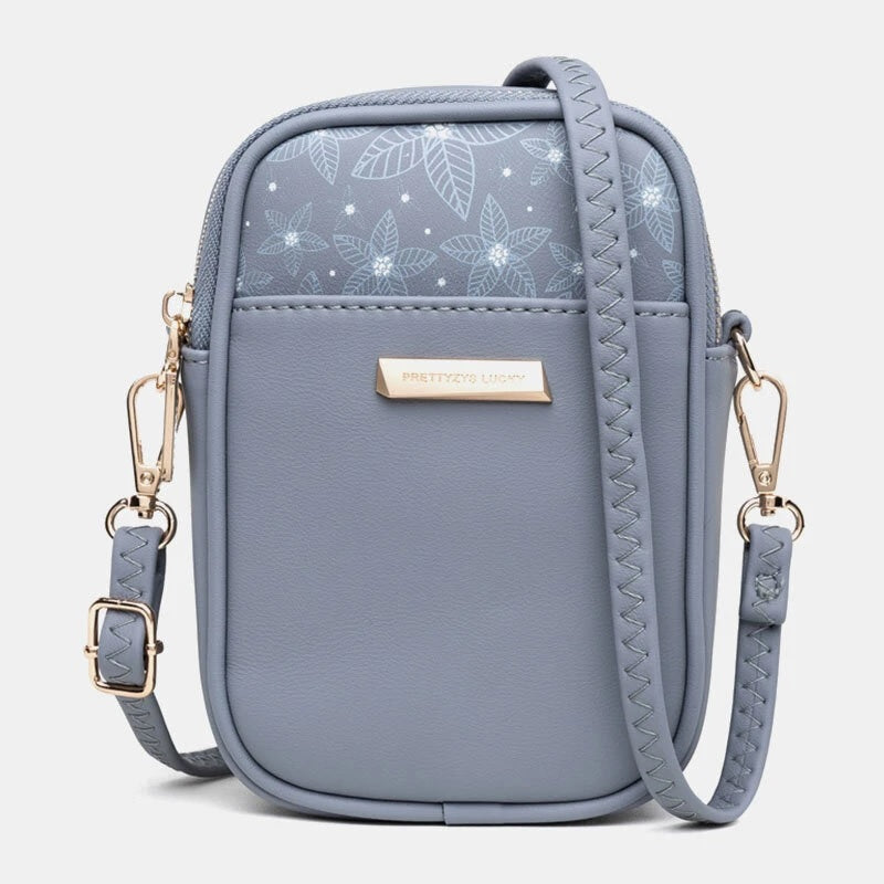 Large Capacity Floral Crossbody Shoulder Bag Mssza