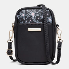 Large Capacity Floral Crossbody Shoulder Bag Mssza