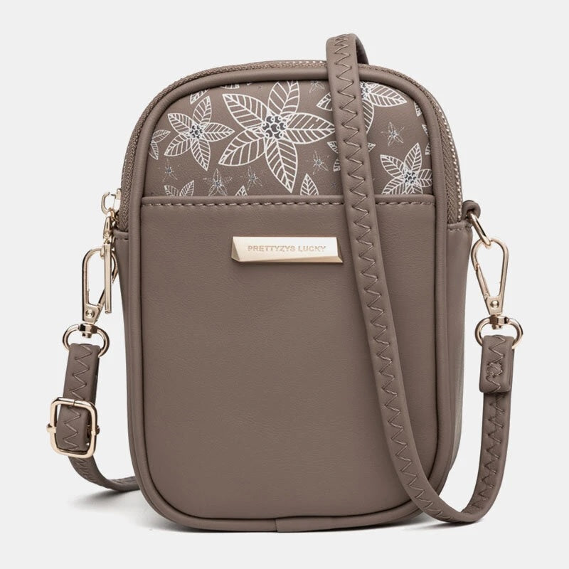 Large Capacity Floral Crossbody Shoulder Bag Mssza