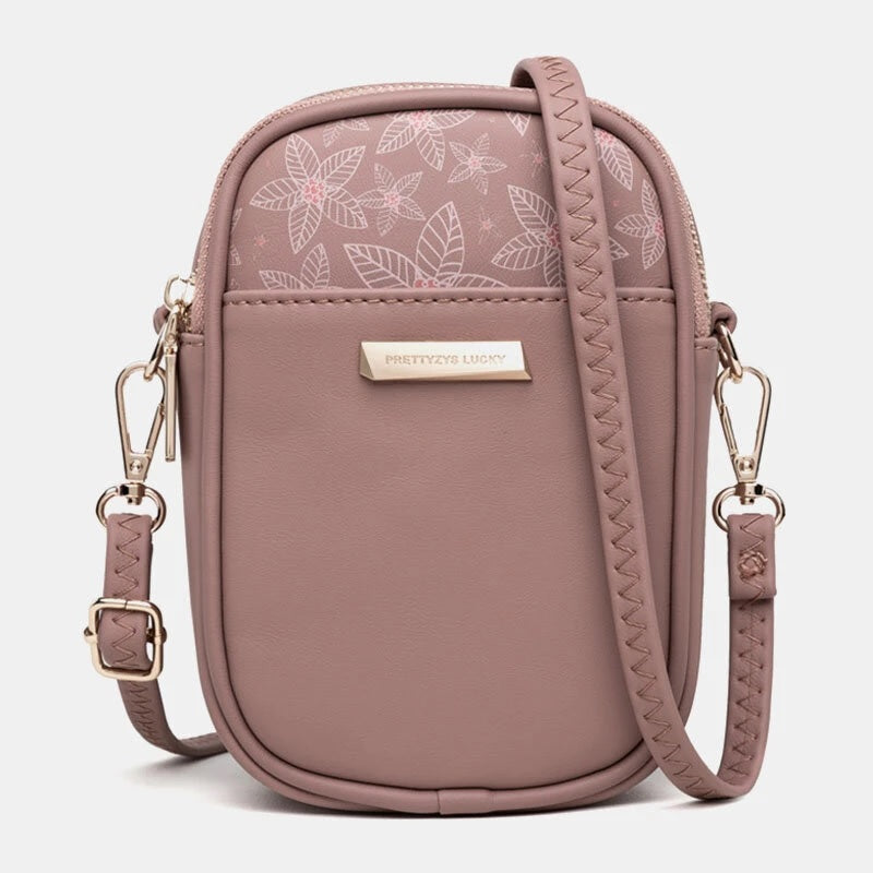 Large Capacity Floral Crossbody Shoulder Bag Mssza