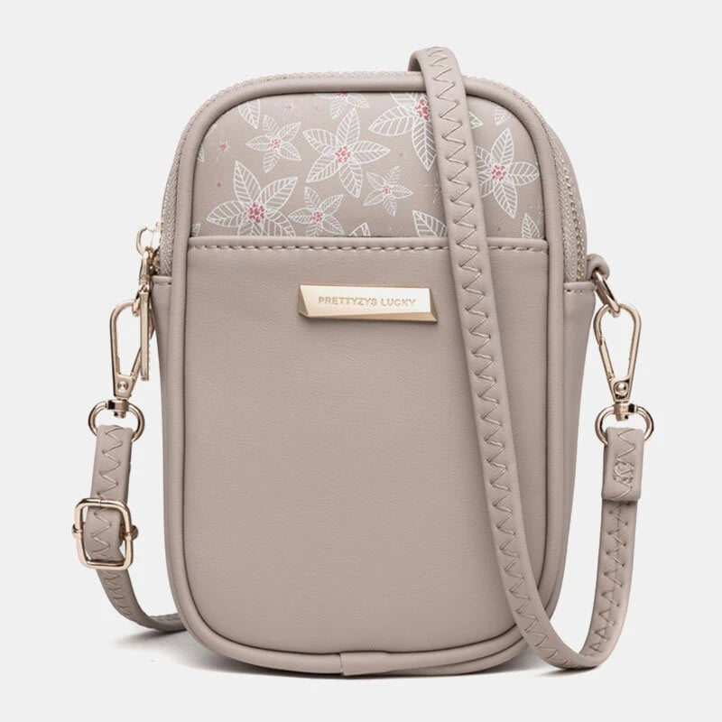 Large Capacity Floral Crossbody Shoulder Bag Mssza