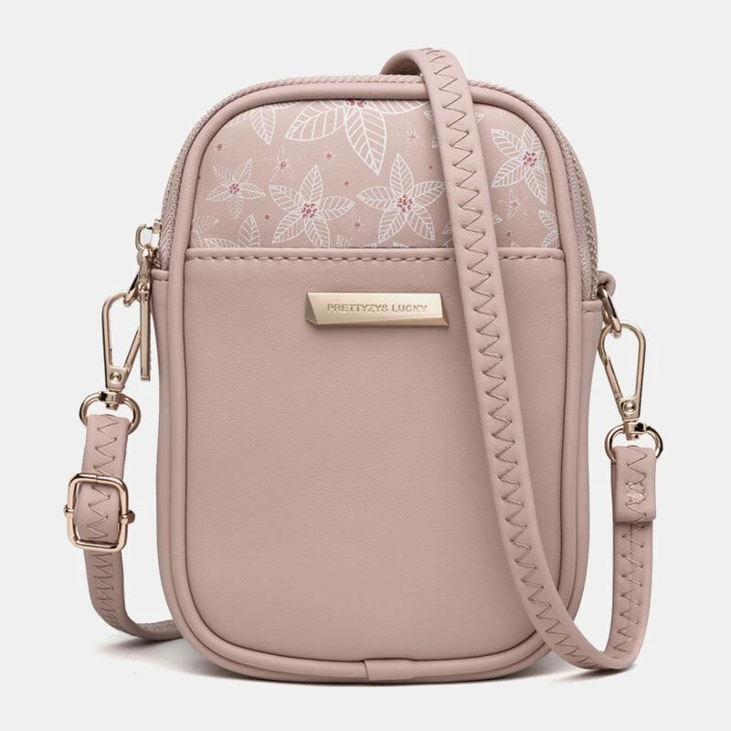 Large Capacity Floral Crossbody Shoulder Bag Mssza