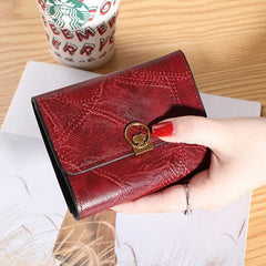 Large Capacity Mini PU Short Wallet Mssza