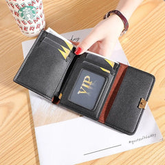Large Capacity Mini PU Short Wallet Mssza