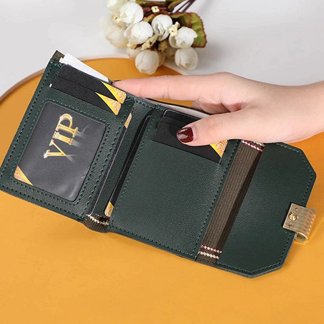 Large Capacity Multi-Functional Storage Short Wallet Mssza