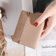 Large Capacity PU Short Zipper Hasp Wallet Mssza