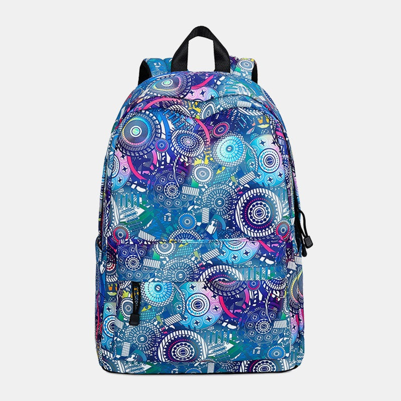 Large Capacity Print Waterproof School Bag Mssza