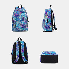 Large Capacity Print Waterproof School Bag Mssza