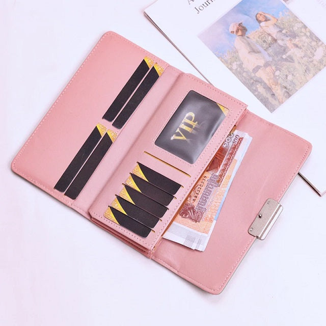 Large Capacity Storage Pouch Long Wallet Mssza