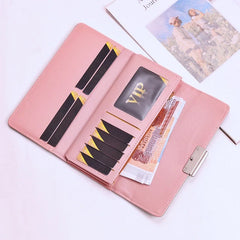 Large Capacity Storage Pouch Long Wallet Mssza