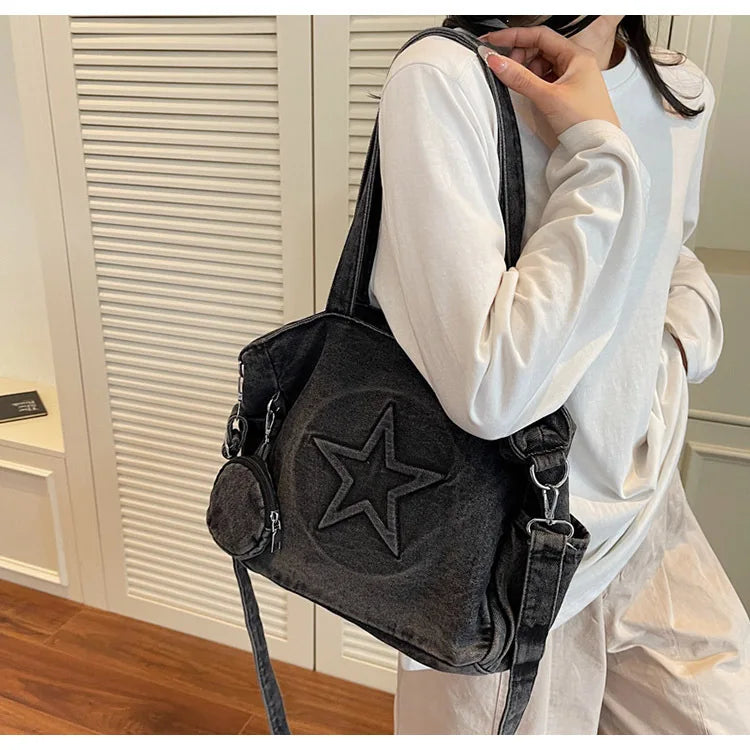 Large Shoulder Leisure Commuting Cross Body Handbag Mssza