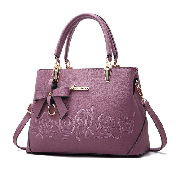 Leather Purse Casual Tote Top-Handle Handbags Mssza